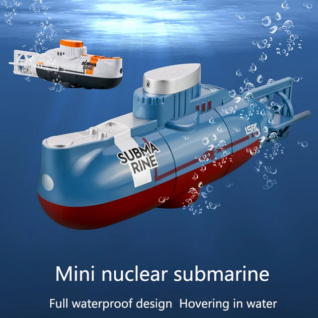 Remote control submarine children's diving aquarium toy Mini military model remote control simulation nuclear submarine 1