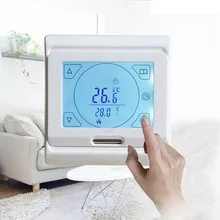 LCD Screen Programmable Temperature Remote Controller Electric Underfloor Heating Room Household Smart Thermostat System