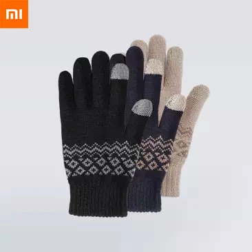 Новые Теплые бархатные перчатки Xiaomi Mijia Youpin FO с сенсорным экраном плюс бархат, чтобы сохранить тепло сенсорный экран для зимы