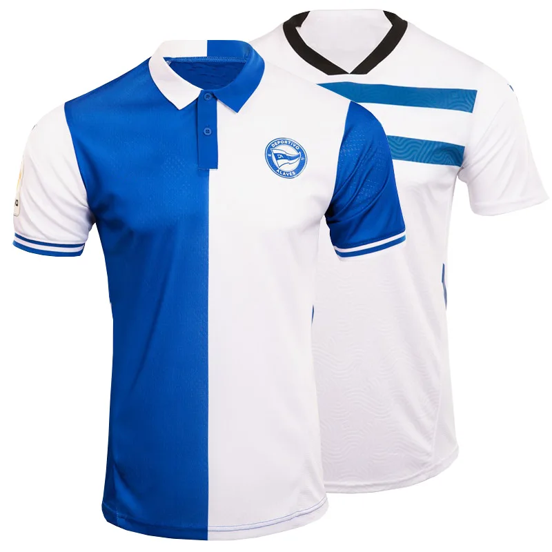 Новинка 2021-22 Alaves Camiseta Высококачественная футбольная майка спортивная мужская