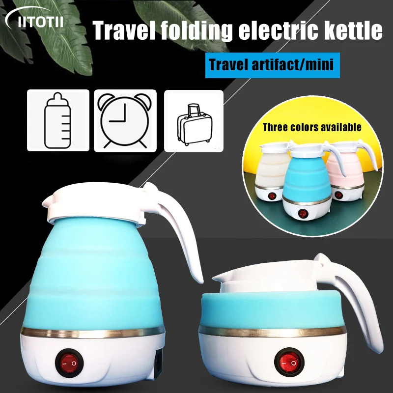 Travel Home Use Folding Kettle Portable Boiling Water Home Electric