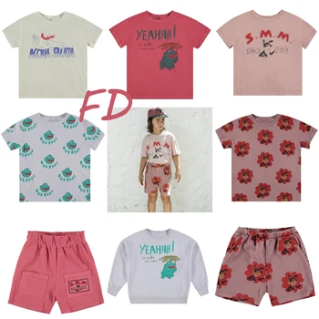 

Pre-sale ZMHYAOKE-FD Spring Summer Kids Clothes Cotton Thanksgiving Girls Toddler Christmas Outfit Toddler Girls Clothing Set