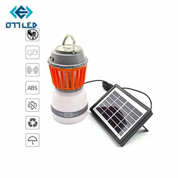 

Solar LED Mosquito Killer Electric Trap Light Electronic Anti-insect Wasp Pest Outdoor Greenhouse Camping Home Insect KillerLamp