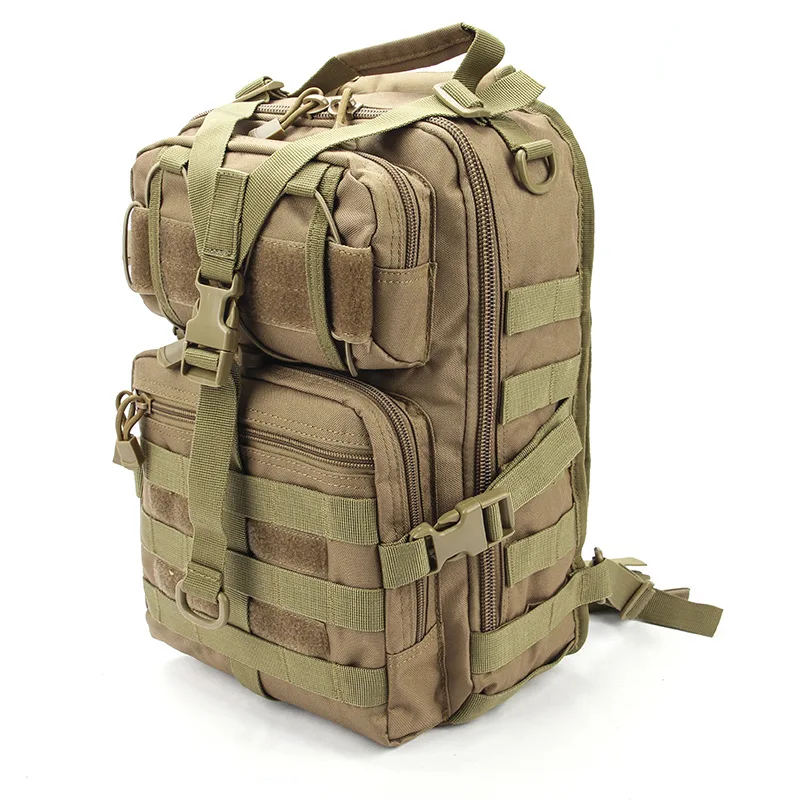 

Army Tactical Sling Shoulder Bag Military Waterproof Oxford Camouflage Backpack Outdoor Camping Hiking Hunting Large Chest Bag