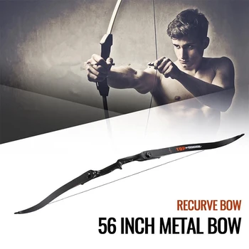 

Bow And Arrow New Second Generation Recurve Bow 56 Inch Metal American Hunting Bow And Arrow Archery Hunting