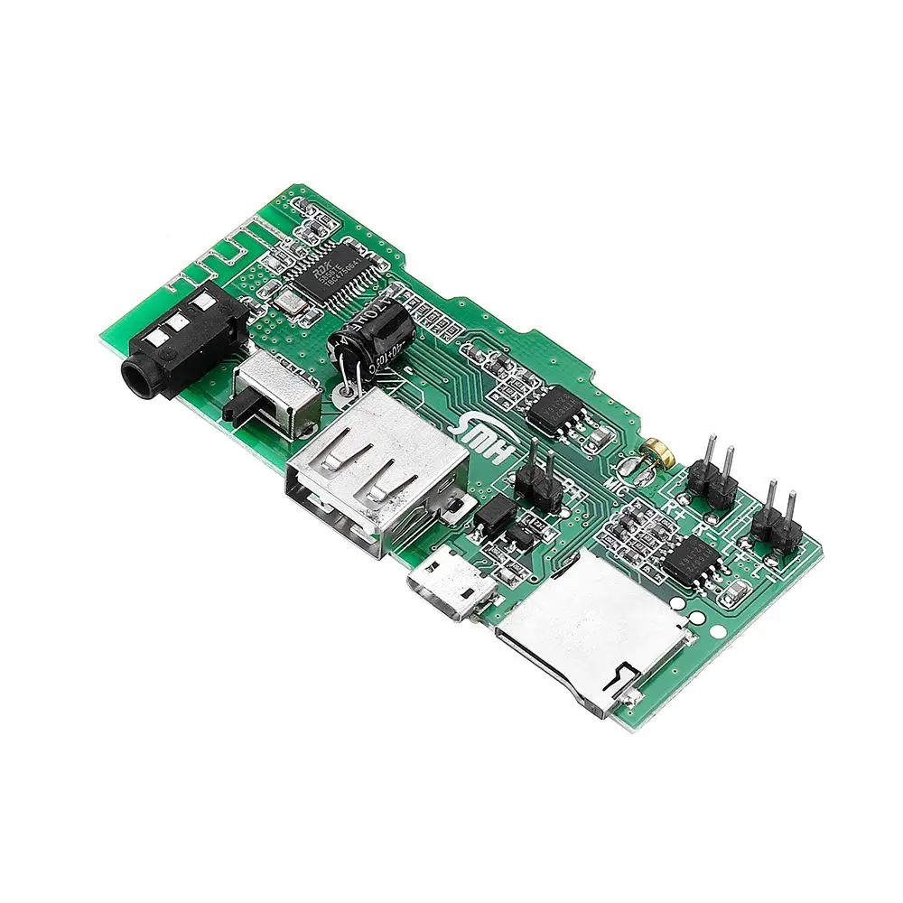 LEORY 2*3 Вт беспроводной bluetooth модуль аудиоресивера MP3 декодер плата u-диск AUX FM TF карта MP3 плеер модуль DAC