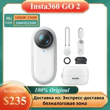 Insta360-Cámara de acción GO 2, dispositivo de vídeo con estabilizador de flujo, 4m, impermeable y deportivo, pro extremo, go2, Insta 360