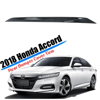 

For Honda Accord 2018 2019 2020 ABS Tailgate Boot Back Door Cover Trim Sticker Molding Garnish Rear Trunk Lid Cover Trim