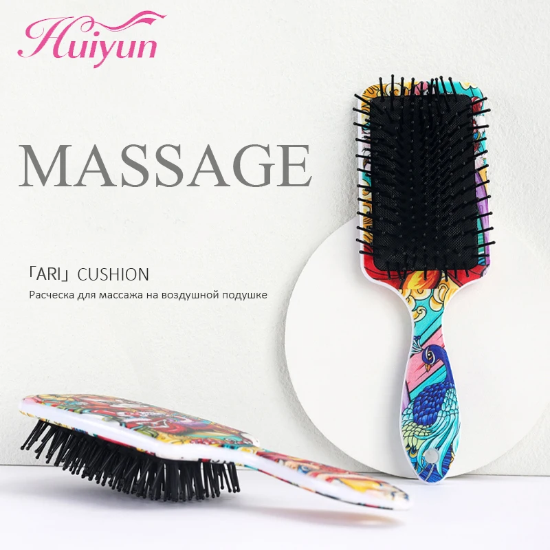 

Huiyun Cartoon Dragon Hair Brush Air Cushion Comb Scalp Massage Anti-static Detangling Salon Hair Style Antiquity Chinese Combs