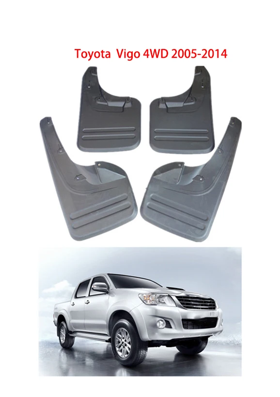 

For TOYOTA Vigo 2005-2014 mud guards car Mud Flaps Fender splash guard Vigo mudguards Vigo mud flap 4PCS