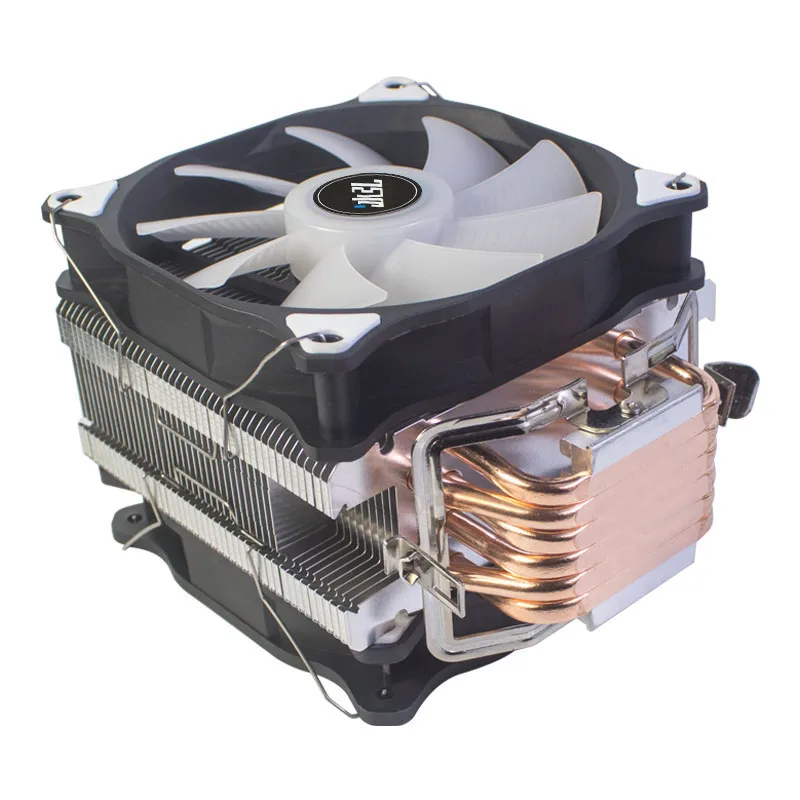 cpu cooler fan pwm com rgb ventiladores de refrigeração para intel lga amd