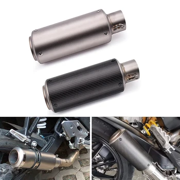 

51mm 61mm Motorcycle Pipe Exhaust With DB killer Exhaust Pipe Muffler For Honda CBR1100XX CBR300F CBR300FA CBR500R CBR500F