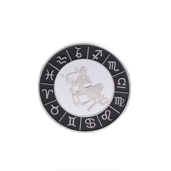 

Commemorative Coin Plated Silver Constellation Sagittarius Souvenir Collection Y4UB