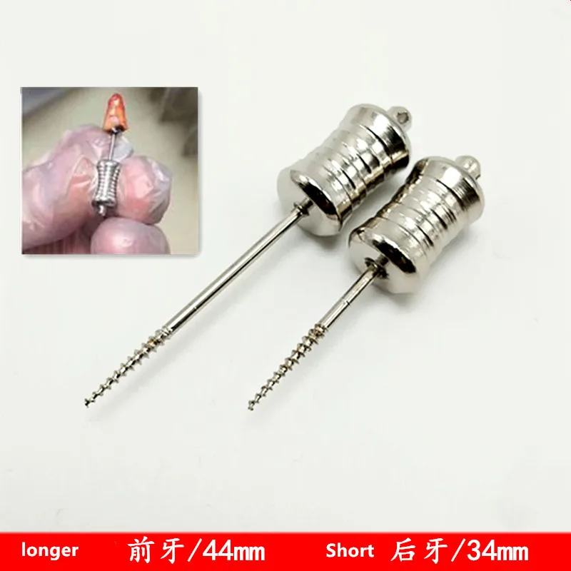 Taladro Dental de acero inoxidable, Extractor de elementos de raíz apica
