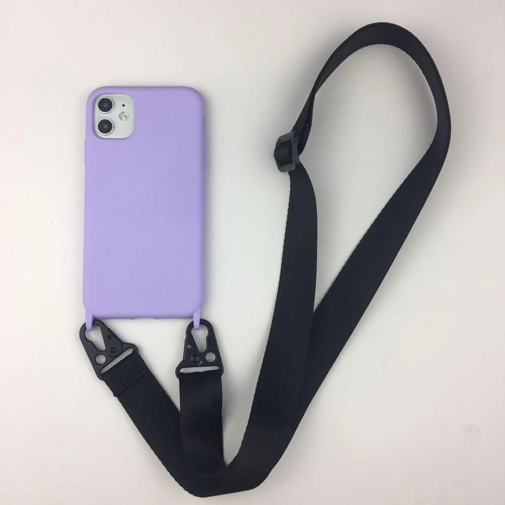 best iphone 8 case For iphone 11 Pro Max Xr Xs Max 6 7 8 Crossbody Strap Phone Case With Lanyard Necklace Shoulder Neck Strap Case iphone 6 case