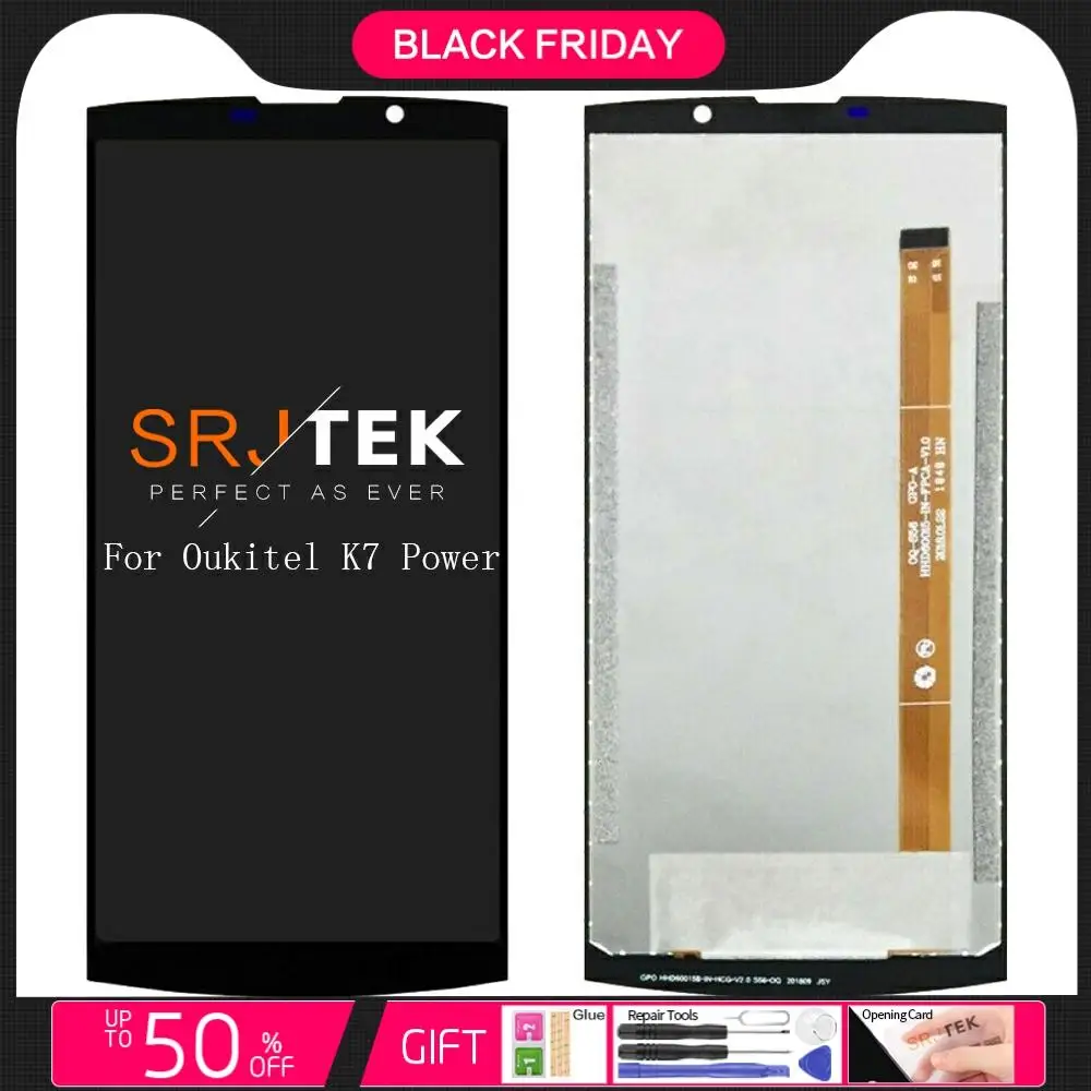 6 ''для Oukitel K7 power lcd дисплей кодирующий преобразователь сенсорного экрана в сборе для Oukitel K7 lcd для Oukitel K7 Pro замена ЖК-экрана