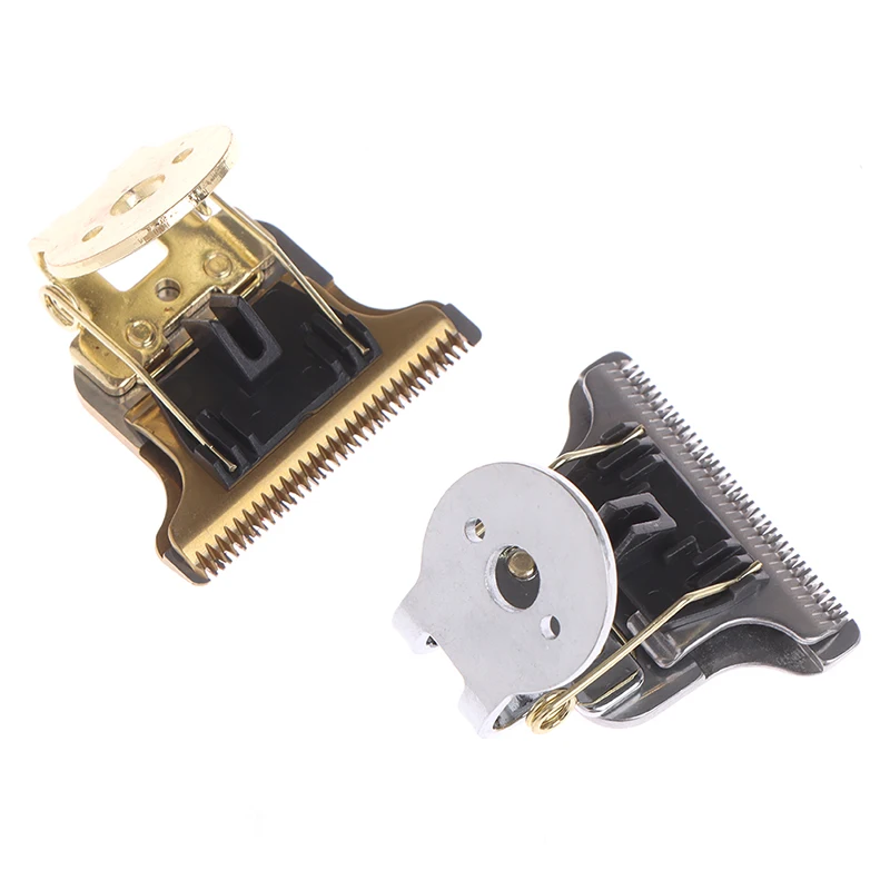 T-Shaped Hair Clipper Blade With Stand T9 Blade Trimmer Replacement Head Replacement Clipper Head t-shaped razor