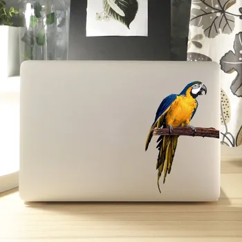 

Scarlet Macaw Parrot Laptop Sticker for Macbook Air Pro Retina 11 12 13 14 15 inch HP Dell Notebook Decal Mac Book Skin Sticker