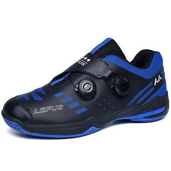 

2020 New Men Women Sneakers Badminton Shoes Outdoor Sports Breathable Couples Tennis Shoes Blue Red Sport Sneakers