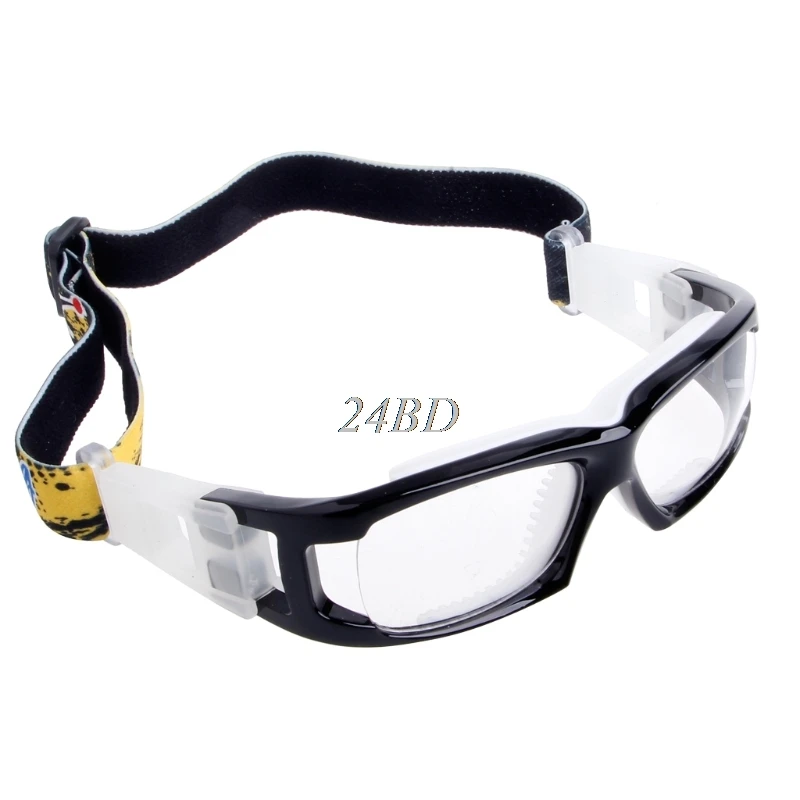 Спортивные защитные очки для баскетбола, футбола, велоспорта, защитные ПК очки для улицы M7DC - Цвет: BKT