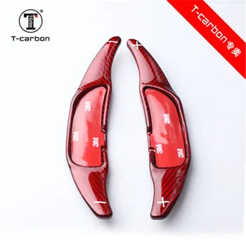 

T-carbon Car styling Real Carbon fiber steering wheel extension paddles For Benz 2019 AMG A45 CLA45 C63 CLS63 GLA45 GLE63 GLS63