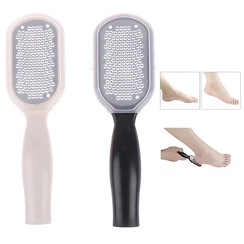 

New 1PC Stainless Foot File For Pedicure Pedicure Tools Dead Dead Skin Remover For Feet Blade Replaceable Foot Care Brush Callus