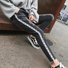 Джинсы для женщин, винтажные джинсовые штаны с высокой талией и пуговицами,, лето-осень, свободные джинсы-шаровары для женщин, большие размеры