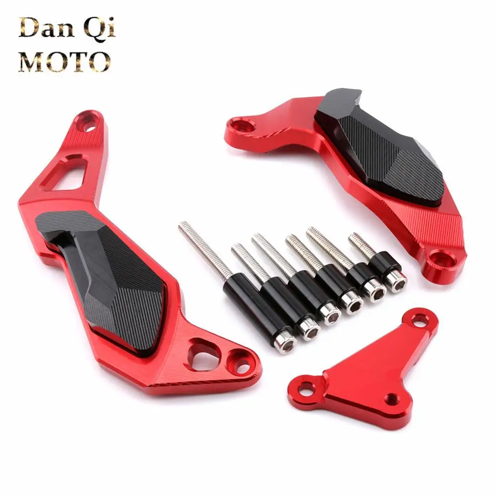 

Motorcycle CNC Aluminum Engine Guard Set Protective Cover Crash Slider Falling Protection For KAWASAKI NINJA 400 250 2018