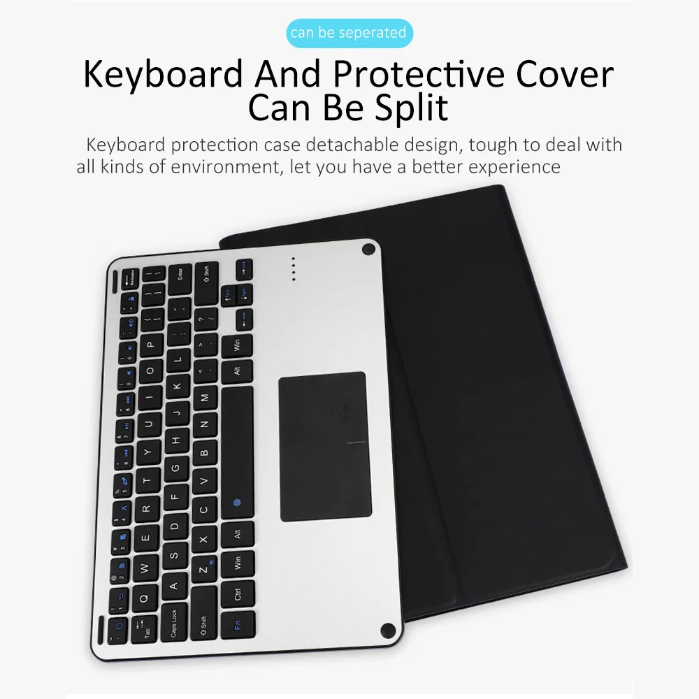 

10.8-inch Bluetooth Keyboard for Huawei M6 Ultra-thin Detachable Wireless Bluetooth Keyboards Leather Case for Huawei M5/M5 PRO