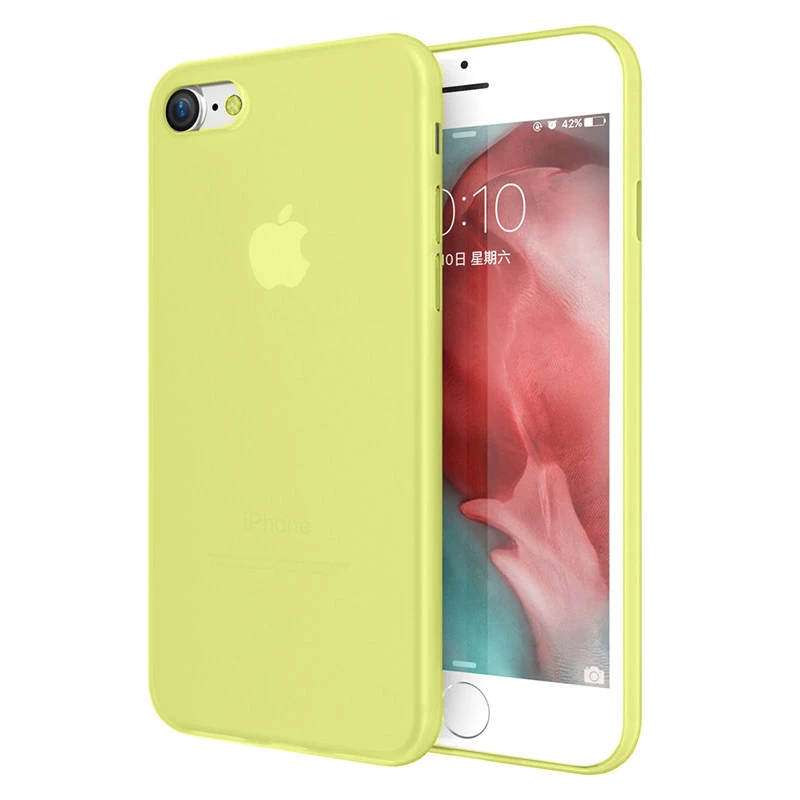 Vibrant Multi-Color Matte Ultra-Thin Frosted Phone Case - Slim, Hard Protection