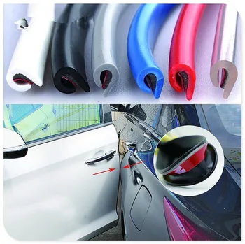 

5M Auto Car Door Edge Rubber Scratch Protector Strip Protection for Kia eco Pro-cee-d KOUP cee-d Rondo Kue Kee KV7 POP VG