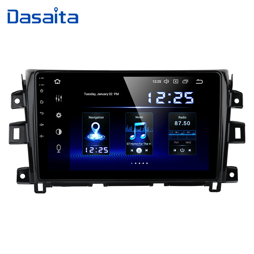 Dasaita Android 10 автомобильное радио для Nissan Navara 2015 2016 2017 GPS 2 &quotIPS мульти сенсорный