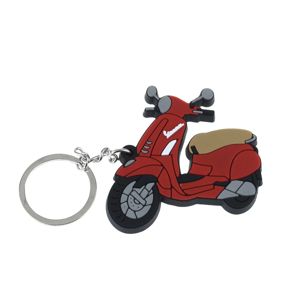 Portachiavi In Pelle Per Vespa – Compatibile Con Smart Key GTS300, Sprint, Primavera, LX150, GTV300. Custodia Keyless In Pelle Bovina E Lega Di Zinco, Con Cacciavite Incluso.