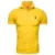 Dropshipping 2020 New Polo Shirt Men Solid Casual Cotton Polo Giraffe Men Slim Fit Вышивка С Коротким Рукавом Мужское Поло 10 Цветов