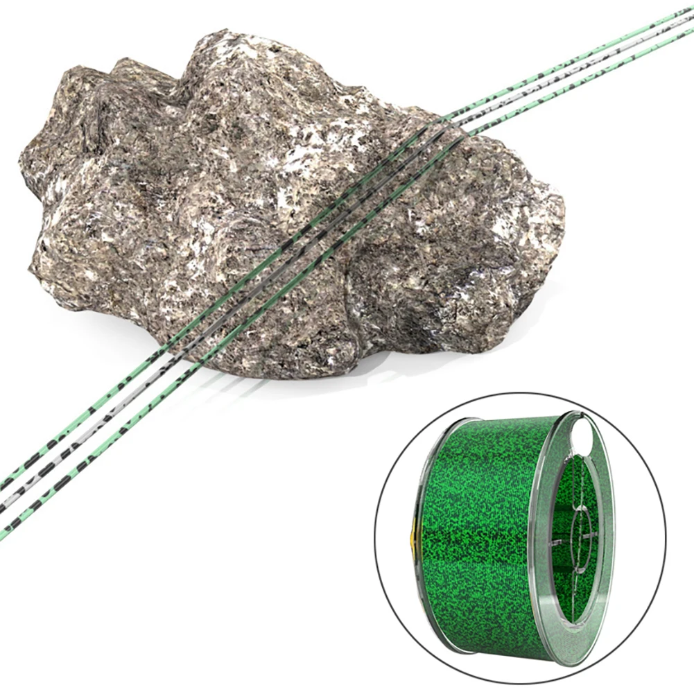 200 м нейлоновая резиновая рыболовная леска, леска для ловли карпа, фторуглеродная леска, невидимая камуфляжная леска для водорослей