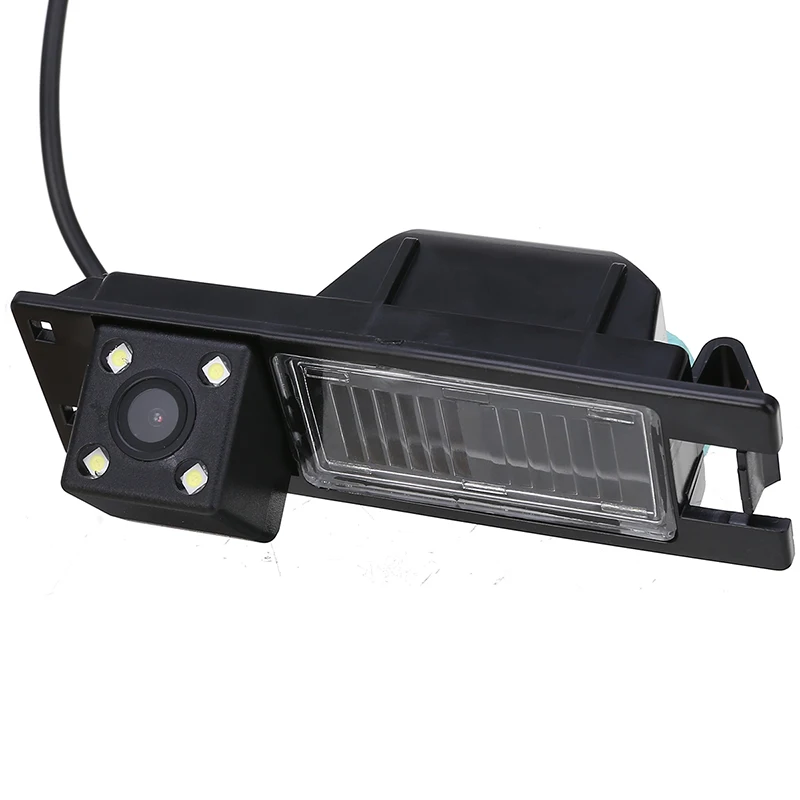 Night Vision 1/4inch color CCD Camera 4LED Car Rear View Cameras For Opel Astra H J Corsa Meriva Vectra Zafira Insignia
