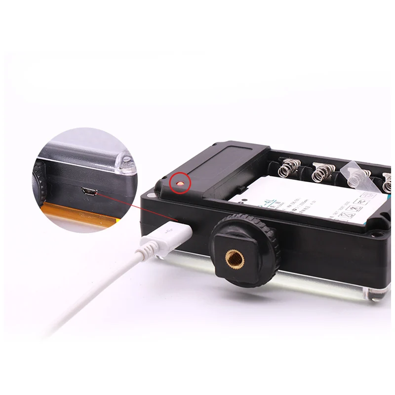 

Portable 112 LED Video Light Dimmable Rechargable Panal Lamp for DSLR Camera Wedding Recording LHB99