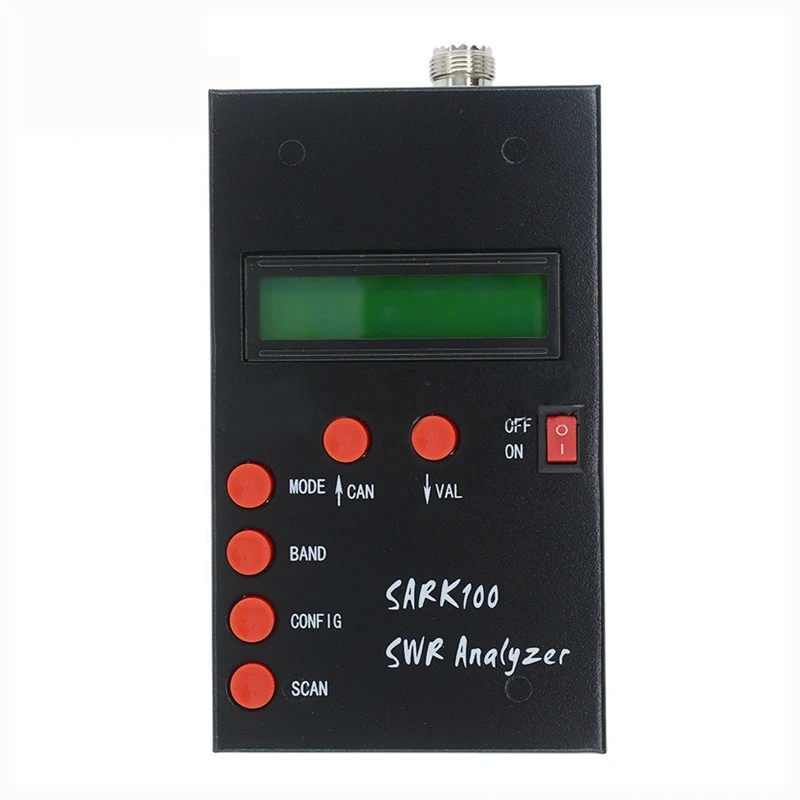 

1-60 Mhz HF ANT SWR Antenna Analyzer Meter For SARK100 Ham Radio