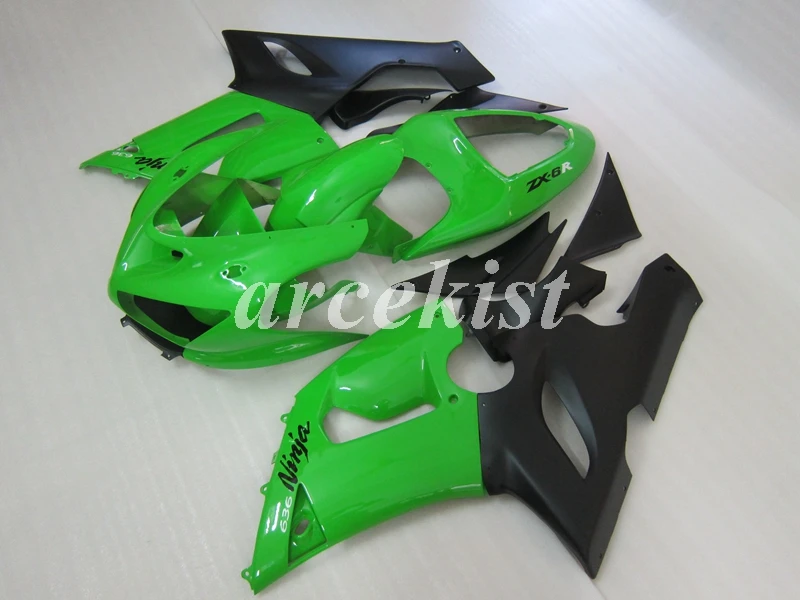 Комплект обтекателей для мотоцикла из АБС пластика подходит kawasaki Ninja ZX6R 636 2005 2006 05