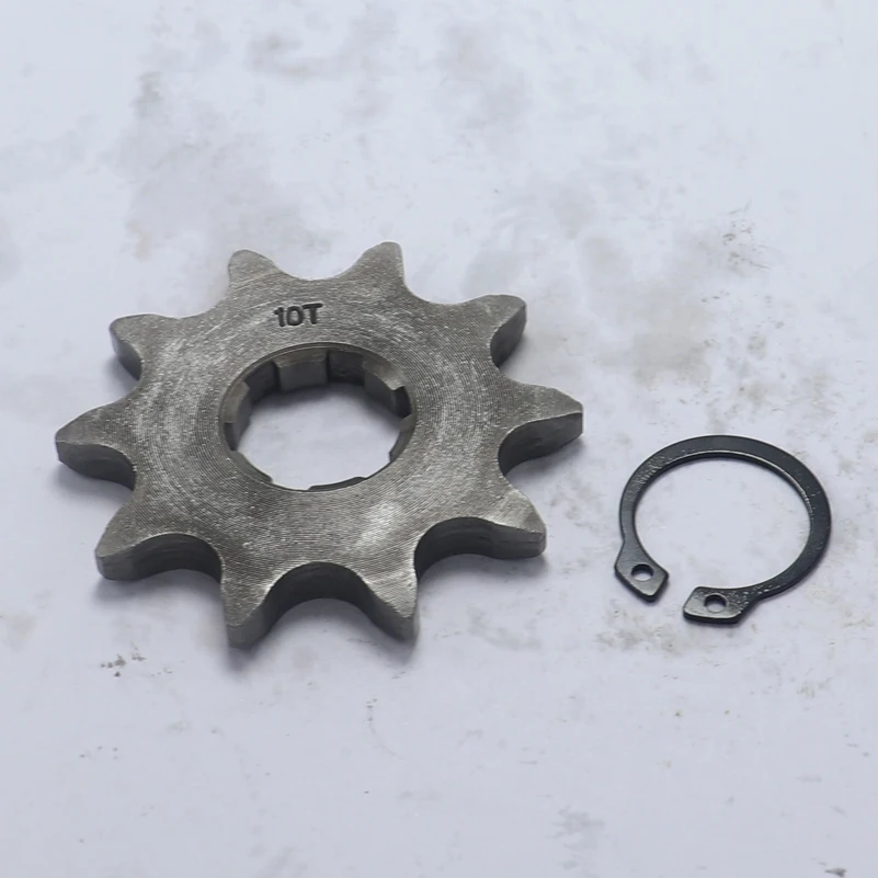 Front Engine 520 20mm 10T 11T 12T 13T 14T 15T Teeth Chain Sprocket With Retainer Plate Locker for Motorcycle Dirt Bike ATV