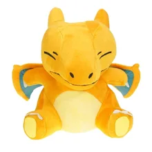 

20cm Anime Pokemon Q Version Charizard Plush Toy Dolls Cute Soft Pillow Evolution Edition Charmander Stuffed Doll Toys Gifts