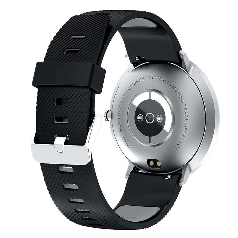 ABHU-Smart Watch ECG Heart Rate Blood Pressure Oxygen Monitor IP68 Waterproof Sports L10 Smart Watch
