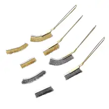 Стальная проволочная щетка из нержавеющей стали проволочная щетка резак из нержавеющей стали щетка из медной проволоки Резак Мини маленькая щетка для очистки Sca