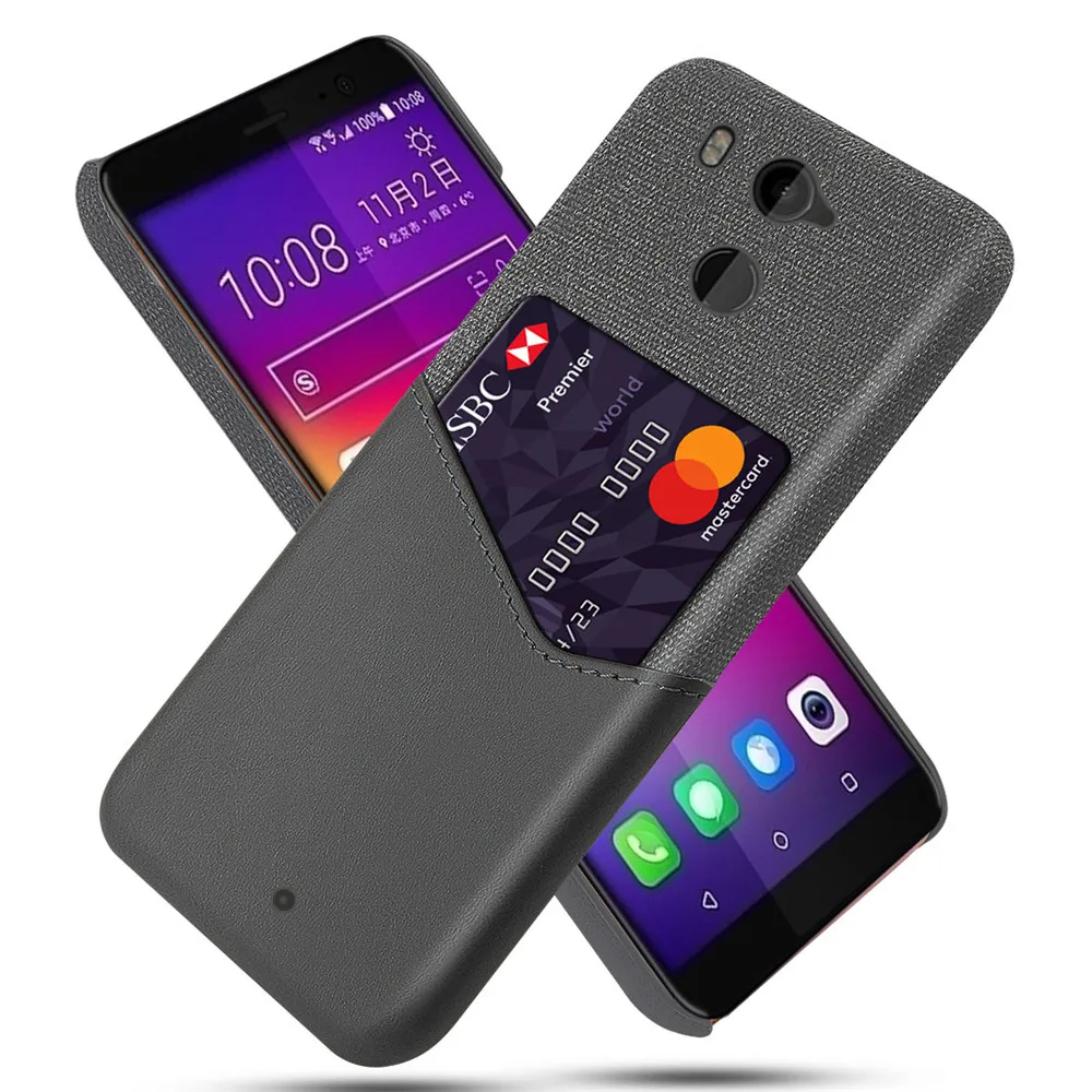 Деловой чехол для htc U11 Plus eyes D12 со слотом для карт чехол s для htc U11 Plus eyes D12 plus D12plus U11eyes U11Plus чехол Fundas
