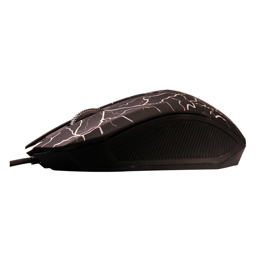 Wired USB Mouse 1600DPI LED Backlight Gaming Mouse Mice for Laptop Computer Desktop PC Mouse for Windows 10/8/7/2000/Vista/XP