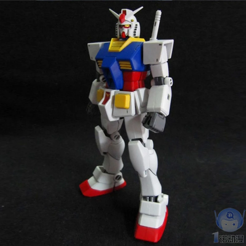 Bandai 29453 HGUC 050 1/144 RX-78-2 Yuanzu Gundam+ g-тип ядерный истребитель ПВХ фигурки Детские куклы игрушки
