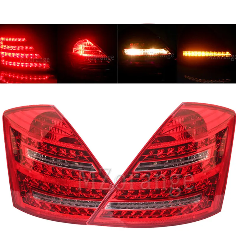 

Fast Shipping LED Rear Tail Light for Mercedes-Benz W221 S-Class 2007 2008 2009 Signal Strop Braking Warnig Lamp Reflector Car