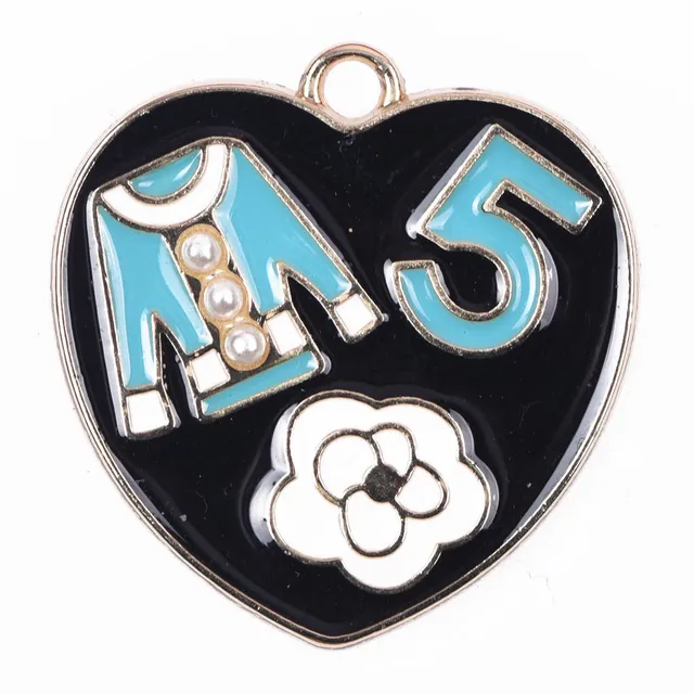 1 Pcs Metal Croc Shoes Charms Pink Women Bags Decoration Black Formal Hat Lady Bracelet Accessories Perfume Bottle Girl Gidt b8527