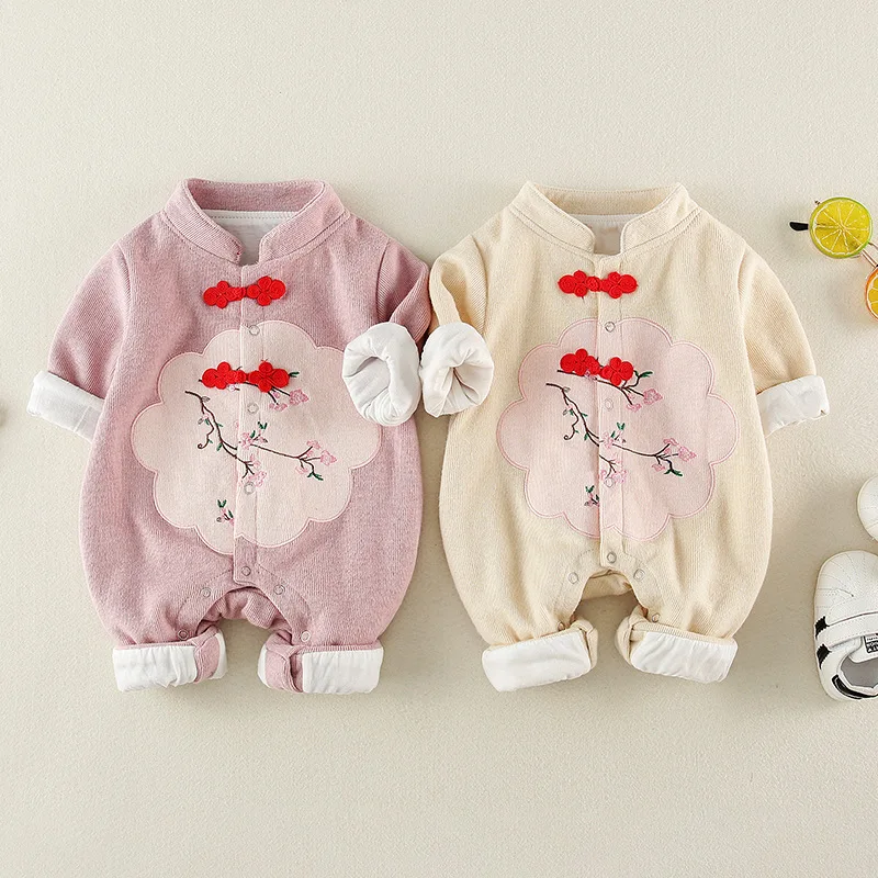 

Baptism BABY'S FIRST Month Clothes for Babies Princess Autumn Clothing Baby Girls Chinese Clothing Onesie Newborns out Clothes H