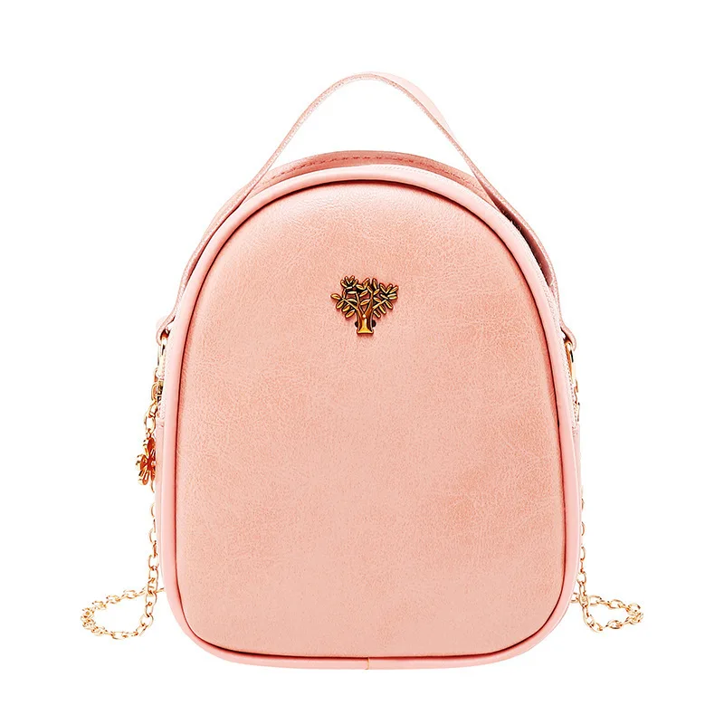

Korean-style Women's Oil Wax Leather Mobile Phone Bag 2019 Summer And Autumn New Products Crossbody/shoulder Bag Phone Coin Purs